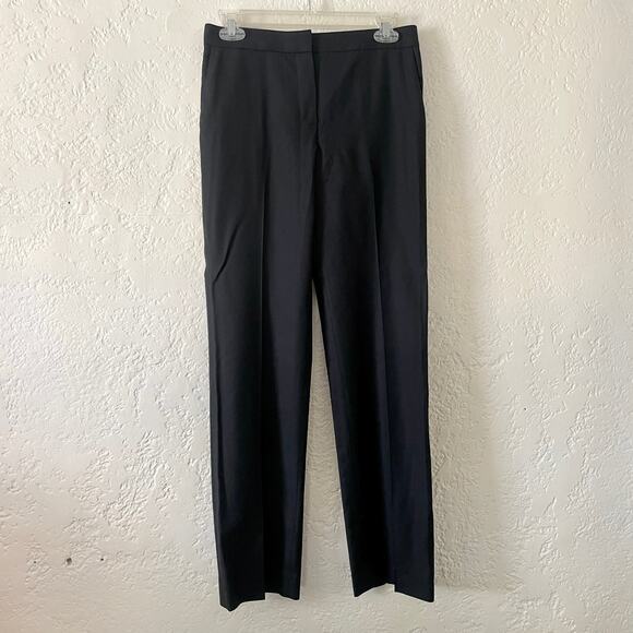 Louis Vuitton Uniformes Straight Leg Dress Pants Slacks Pleated 100% Wool 34 LV - Picture 1 of 8